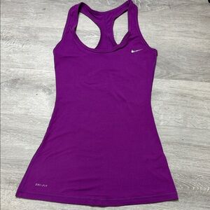 Nike Purple Dri-FIT Racerback Tank
